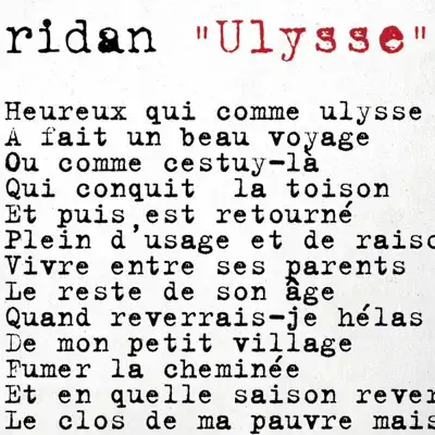 Ulysse - Single - Ridan