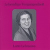 Lebendige Vergangenheit - Lotte Lehmann