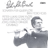 Bach: Sonatas for Flute BWV 1030-1035 artwork