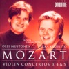 Mozart: Violin Concertos Nos. 3-5