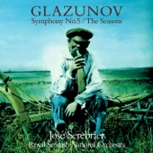 Glazunov: Symphony No. 5, The Seasons artwork