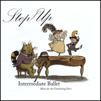 Whitefeather Productions - Step Up - Intermediate Ballet Music for the Continuing Years artwork