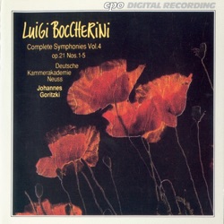 Johannes Goritzki, Cologne Radio Orchestra & Andrew Joy - Symphony in E flat major, Op. 21, No. 2, G. 494: I. Allegro e con spirito