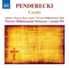 Penderecki: Credo album lyrics, reviews, download