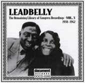 The Remaining Library of Congress Recordings, Vol. 5 (1938-1942) artwork