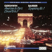 Barber:Symphony No 1, Gershwin: American In Paris Concerto In F artwork