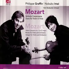 Mozart: Violin Concerto No. 3, Sinfonia Concertante, Duo for Violin & Viola Nos. 1 & 2 by Het Brabants Orkest, Nobuko Imai & Philippe Graffin album reviews, ratings, credits