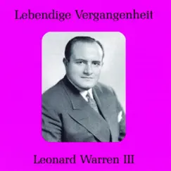 Lebendige Vergangenheit - Leonard Warren by Leonard Warren album reviews, ratings, credits