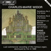 Organ Symphony No. 6 In G Minor, Op. 42, No. 2 : III. Intermezzo: Allegro artwork