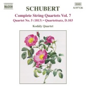 Kodály Quartet - Franz Schubert: String Quartet No. 5 in B-flat major, D. 68 - I. Allegro