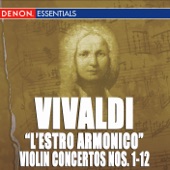 Vivaldi: "L'Estro Armonico", Op. 3 - Violin Concertos No. 1-12 artwork