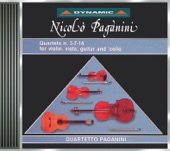 Paganini: The 15 Quartets for Strings and Guitar, Vol. 2 artwork