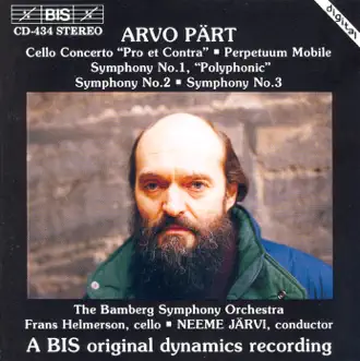 Part: Cello Concerto - Perpetuum Mobile - Symphonies No. 1, No. 2 and No. 3 by Neeme Järvi & Bamberg Symphony Orchestra album reviews, ratings, credits