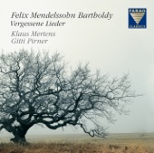 Mendelssohn Bartholdy: Vergessene Lieder artwork