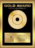 Gold Award: Elvis - 30 #1 Hits