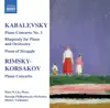 Kabalevsky: Piano Concerto No. 3 - Rimsky-Korsakov: Piano Concerto in C-Sharp Minor album lyrics, reviews, download