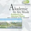 Academy for Ancient Music album lyrics, reviews, download