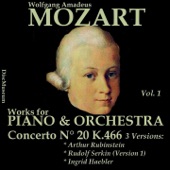 Mozart, Vol. 1: Concerto No. 20 for Piano and Orchestra in D Minor, K. 466 artwork