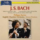 Bach: Suite No. 2 In B Minor BWV 1067, Concerti BWV 1042, 1055 and 1056, Sinfonia from Non Sa Che Sia Dolore BWV 209 artwork