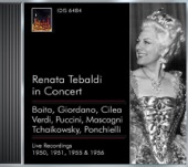 Opera Arias (Soprano): Tebaldi, Renata - Boito, A. - Giordano, U. - Cilea, F. - Verdi, G. - Puccini, G. - Mascagni, P. - Verdi, G. (1950-1956) artwork