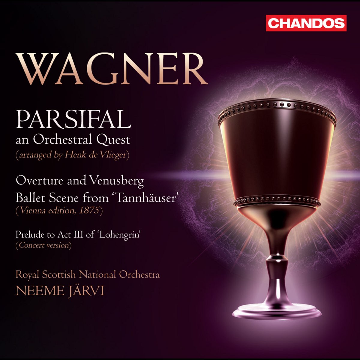 ‎Wagner: Parsifal, An Orchestral Quest By Neeme Järvi, Royal Scottish ...