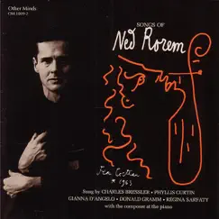 Rorem: Songs of Ned Rorem by Charles Bressler, Donald Gramm, Gianna D'Angelo, Ned Rorem, Phyllis Curtin & Regina Sarfaty album reviews, ratings, credits