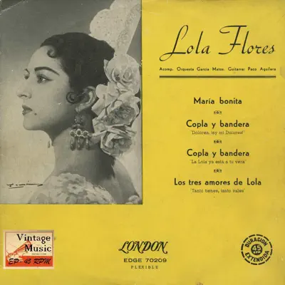 Vintage Spanish Song Nº29 - EPs Collectors - Lola Flores Vintage Spanish Song Nº29 - EPs Collectors - Lola Flores