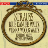 Strauss: Blue Danube Waltz, Vienna Woods Waltz, Emperor Waltz & Artist's Life Waltz artwork