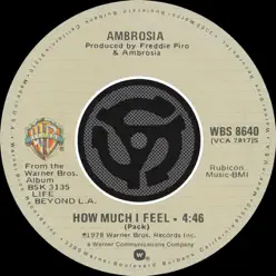 How Much I Feel / Ready for Camarillo [Digital 45] - Single - Ambrosia