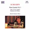 Stream & download Scriabin: Piano Sonatas, Vol. 1