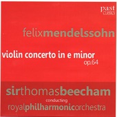 Violin Concert in E Minor, Op. 64: I. Allegro molto Appassionato artwork