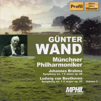 Brahms: Symphony No. 1 - Beethoven: Symphony No. 1 by Munich Philharmonic & Günter Wand album reviews, ratings, credits