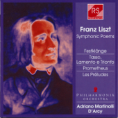 Franz Litz : Symphonic Poems - Philharmonia Orchestra & Adriano Martinolli D'Arcy
