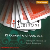 Albinoni: 12 Concertos, Op. 5 artwork
