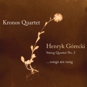 Gorecki: String Quartet No. 3 artwork