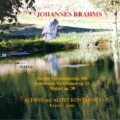 Brahms, J.: Variations - Opp. 23, 56B - 16 Waltzes, Op. 39 artwork