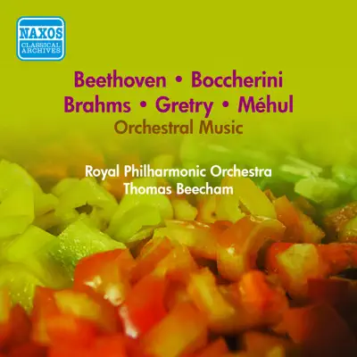 Orchestral Music - Mehul, E.-N. - Gretry, A.-E.-M. - Boccherini, L. - Beethoven, L. - Brahms, J. (Beecham) (1953) - Royal Philharmonic Orchestra