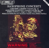 Saxophone Concerto In e Flat Major, Op. 109 artwork
