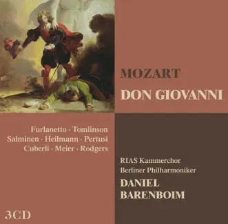 Mozart: Don Giovanni by Berlin Philharmonic, Daniel Barenboim, Ferruccio Furlanetto, Joan Rodgers, John Tomlinson, Lella Cuberli, Matti Salminen, Michele Pertusi, RIAS Kammerchor, Uwe Heilmann & Waltraud Meier album reviews, ratings, credits