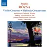 Rozsa: Violin Concerto, Op. 24, Sinfonia Concertante for Violin and Cello, Op.29 album lyrics, reviews, download