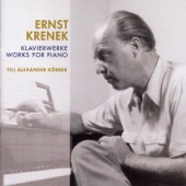 Krenek: Piano Works artwork