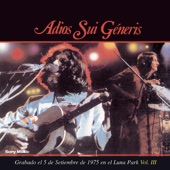 Adios Sui Generis, Vol. 3 (En Vivo) artwork