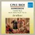 C.P.E. Bach: Kammermusik (Chamber Music) album cover