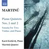 Martinů: Piano Quintets Nos. 1 & 2 album lyrics, reviews, download