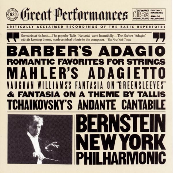 Adagio for Strings from the String Quartet, Op. 11