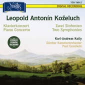 Kozeluch: Piano Concerto and Two Symphonies artwork