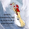 Santa Swapped His Sleigh For a Surfboard - Single