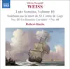 Weiss, S.L.: Lute Sonatas, Vol. 10 - Nos. 28, 40 - Tombeau Sur la Mort de M. Comte de Logy album lyrics, reviews, download