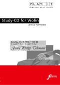 Play It - Study for Violin: Telemann: Sonatina III & IV, TWV 41: D. 2, G3 in D Major + G Major