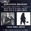 Stream & download Brahms: Piano Trios, Vol. 2